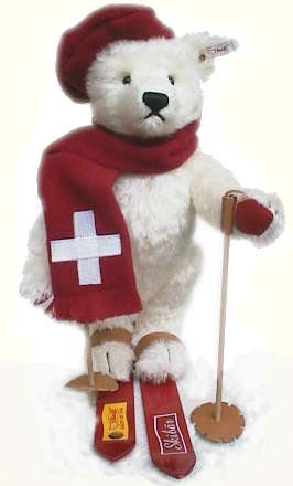 Steiff Skifahrer